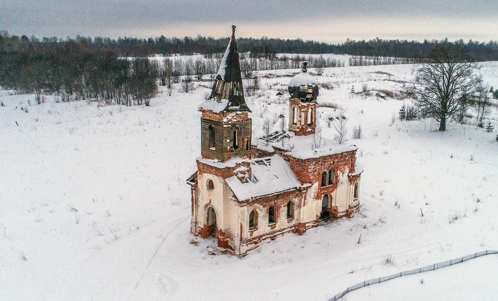 Село Белая гора, Карелия. Фото: предоставлено БФ "Белый Ирис". 