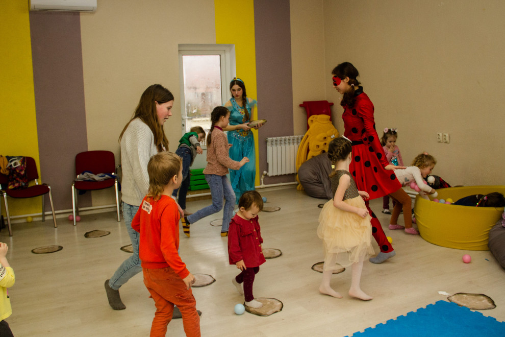 Детская комната на встрече в Новороссийске. Фото: предоставлено "Ассоциацией юных лидеров" 