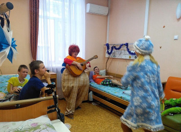Каждые три месяца "Рука помощи" навещает детский хоспис в Воронеже