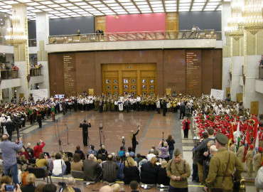 В День защитника Отечества состоялся праздничный концерт в Музее Победы на Поклонной горе
