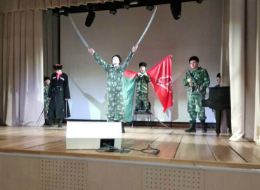 Юнармейцы военно-патриотического центра «Граница» выступили на фестивале национально-культурных автономий