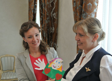 Детский омбудсмен Анна Кузнецова стала Послом Движения "Я твой донор" Российского Красного Креста