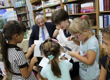 Посол Нидерландов в России рассказала о культуре своей страны в сельской библиотеке Краснодарского края