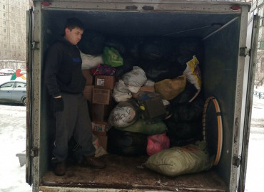 В Тюмени установили 16-ый пункт приёма вещевых пожертвований одной из крупнейших за Уралом сети благотворительных боксов