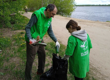 В Нижнем Новгороде эко-волонтеры провели десятый юбилейный субботник в этом году и приглашают присоединиться к следующему