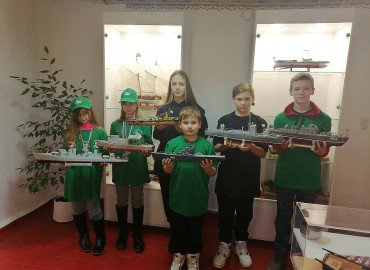 В Липецкой области открыли мини-музей моделей кораблей, изготовленных школьниками