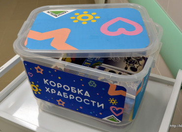 Акция «Коробка храбрости»: в Вологде и Череповце волонтеры принимают игрушки в отделениях городской детской больницы